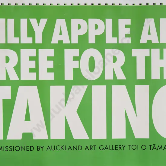 Billy Apple - Art Free for the Taking (2015)