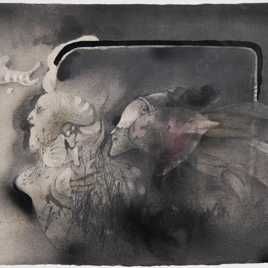Vladimir Suchanek (Czechoslovakian 1933-2021) - The Visit