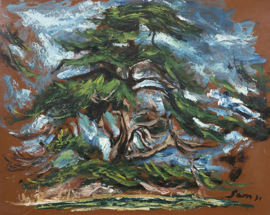 Sam Cairncross (1913-76) - The Old Tree Image 1++