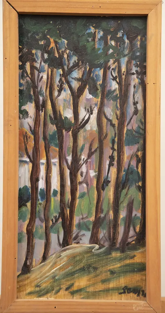 Sam Cairncross (1913-76) - Trees Image 1++