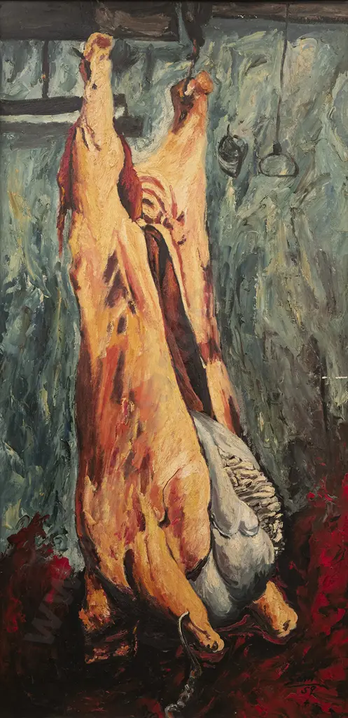 Sam Cairncross (1913-76) - The Beef Image 1++