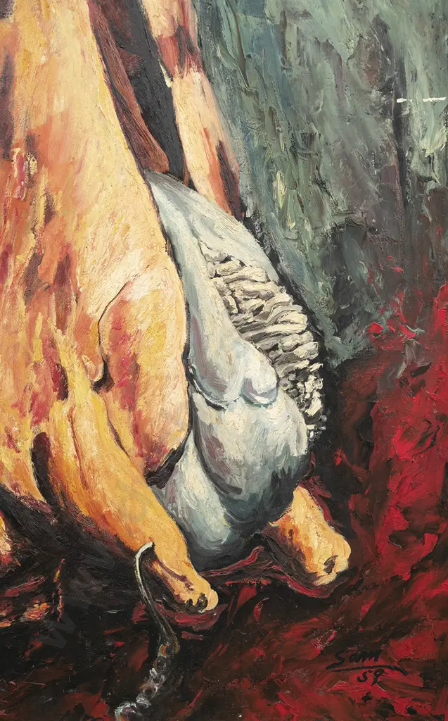 Sam Cairncross (1913-76) - The Beef Image 1++