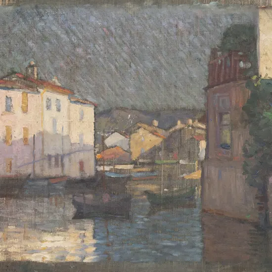 John Weeks (1888-1965) - Double Sided Oil