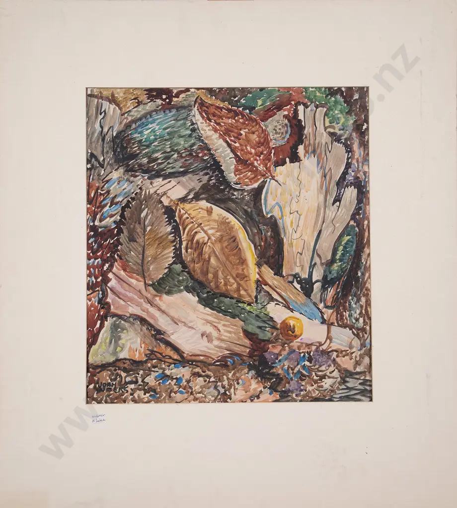 John Weeks (1888-1965) - Autumnal Leaves Image 1++