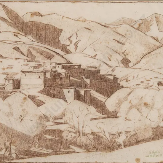 John Weeks (1888-1965) - Ouriki Morocco
