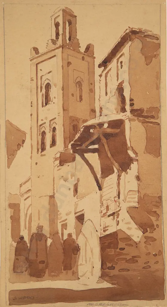 John Weeks (1888-1965) - Four North African Studies Image 1++