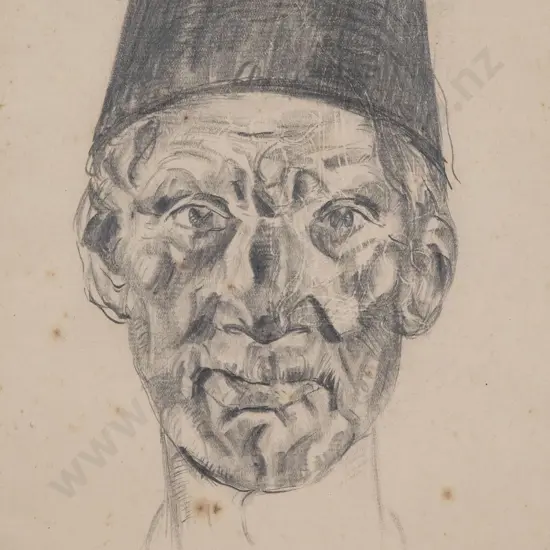 John Weeks (1888-1965) - Man in Fez