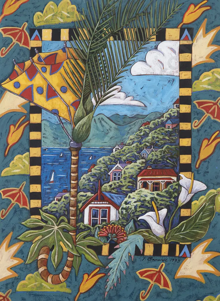 Ingrid Banwell (b 1957) - Changing Winds of Wellington Image 1++
