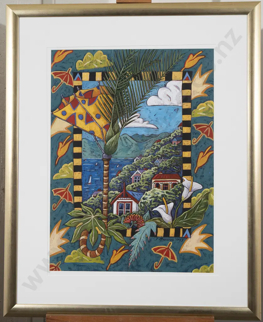 Ingrid Banwell (b 1957) - Changing Winds of Wellington Image 1++
