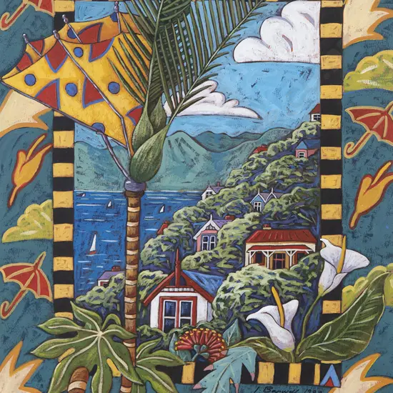 Ingrid Banwell (b 1957) - Changing Winds of Wellington