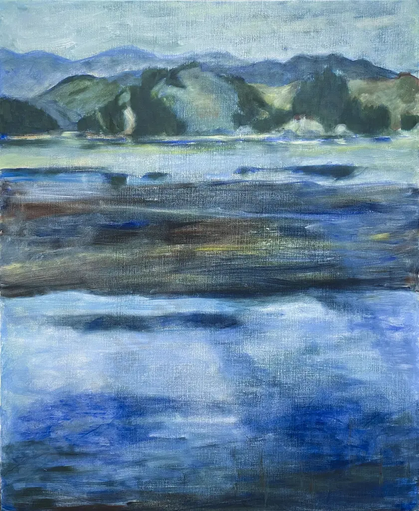Barbara Taylor - Ohiwa Harbour from Ohope Image 1++