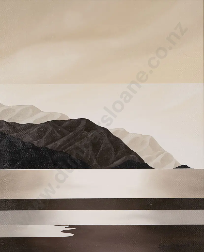 Suzanne Herschell - Untitled (No.5) Coastal Landscape Image 1++