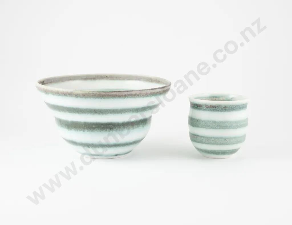 Anneke Borren Matching Bowl & Yunomi Image 1++