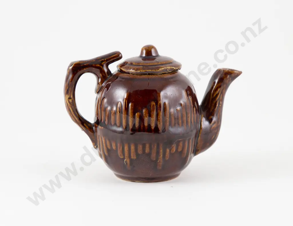 Luke Adams Mini Brown Teapot Image 1++