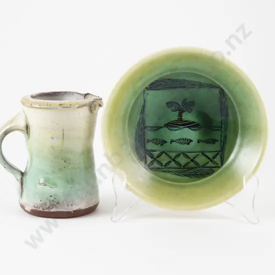 Andrew van der Putten Milk Jug & Dish (2)
