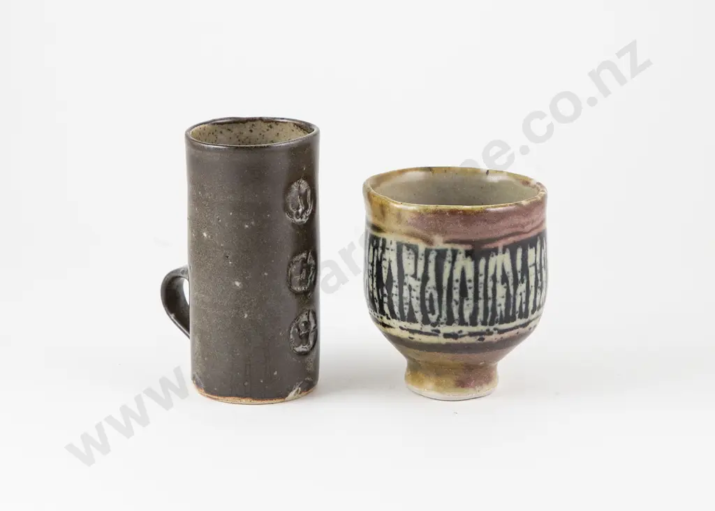 Len Castle Mug with Mirek Smisek Yunomi (2) Image 1++