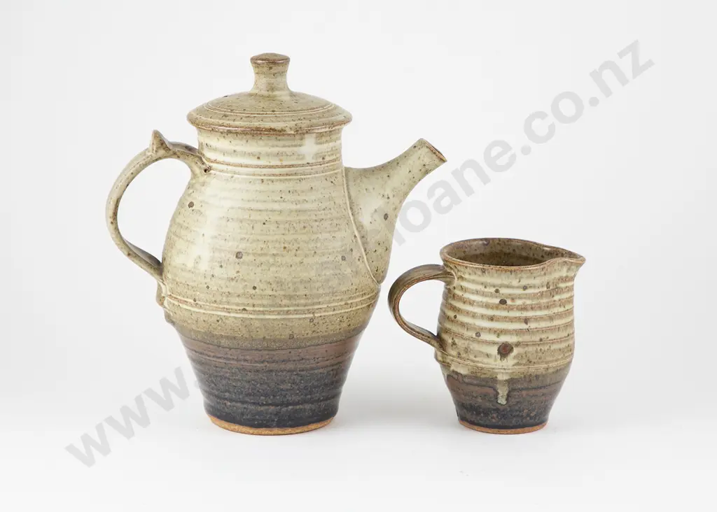 Peter Stitchbury Coffee Pot & Milk Jug Image 1++