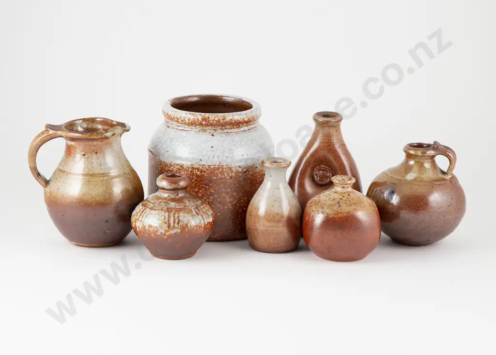 Seven Various NZ Studio Ceramics Image 1++