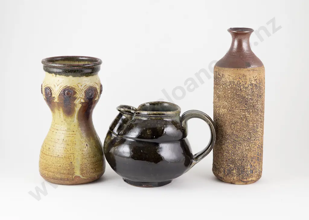 Three Studio Ceramic Pieces Image 1++