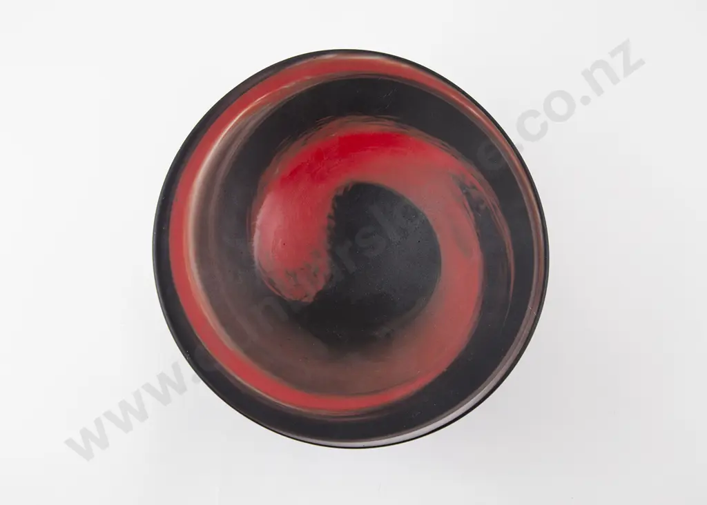 de Flute Frosted Footed Dish Image 1++