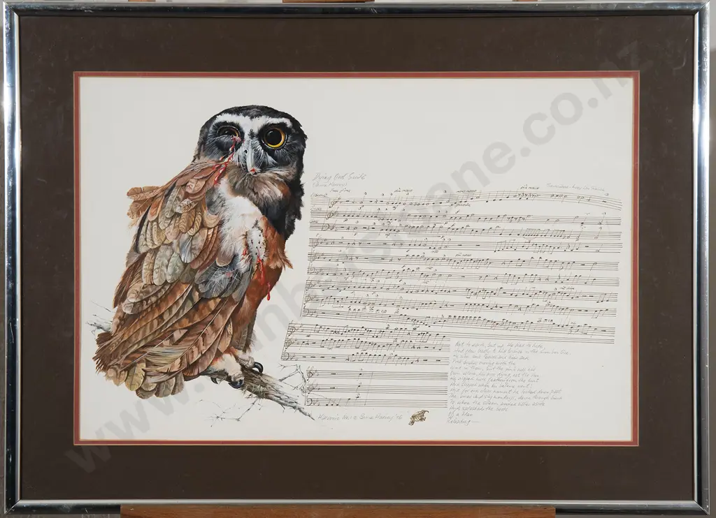 Bruce Harvey - Dying Owl Suite Harvonic No.1 Image 1++