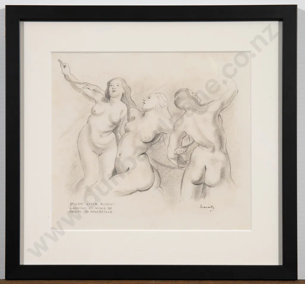 Peter Moriarty - Study after Rubens "Landing of Marie de Medici in Marseille" Image 1++