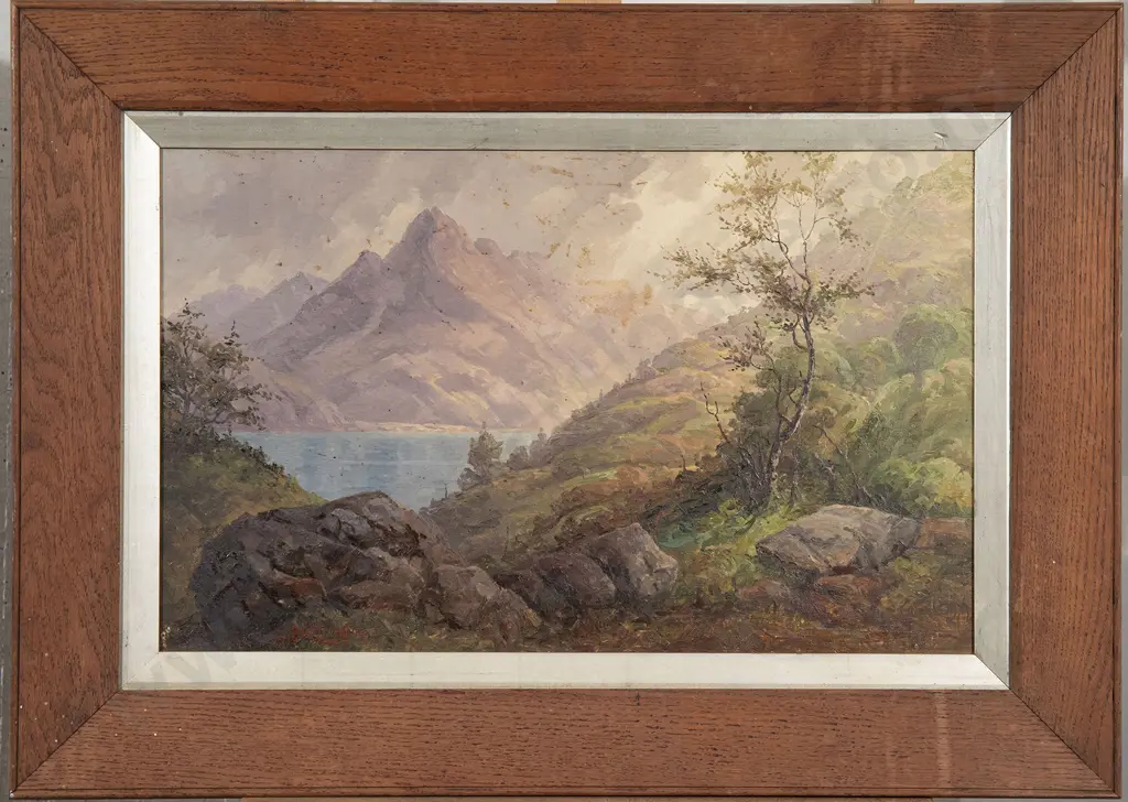 G W Carrington - Among the Wakatipu Mountains Queenstown Image 1++