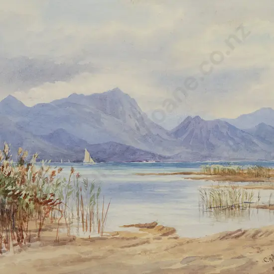 C. N. Worsley - South Island Landscape