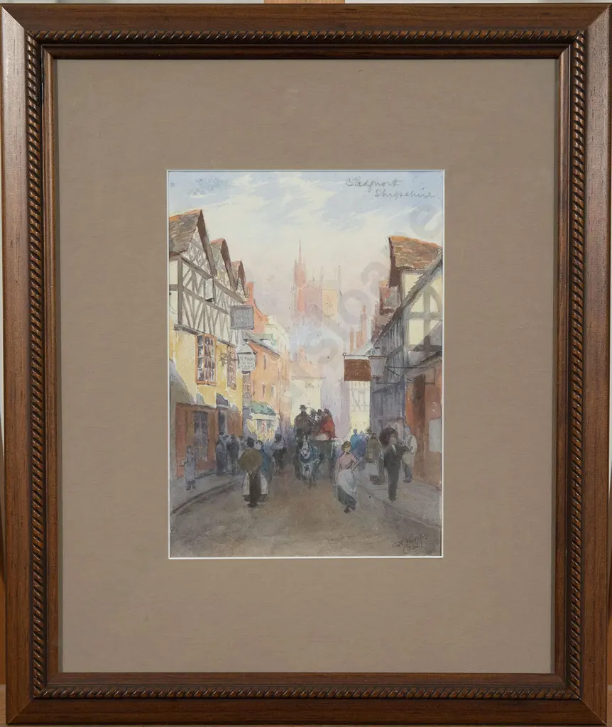 C.N. Worsley - Shropshire Village Image 1++