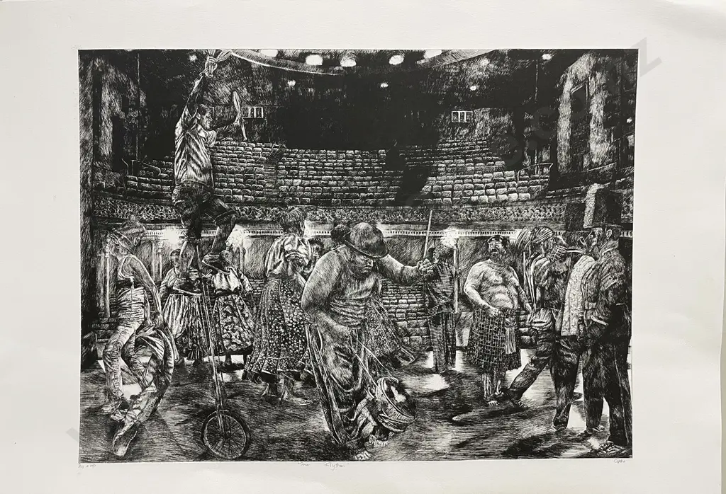 Graham Hall - Four Monochrome Limited Edition Prints Image 1++