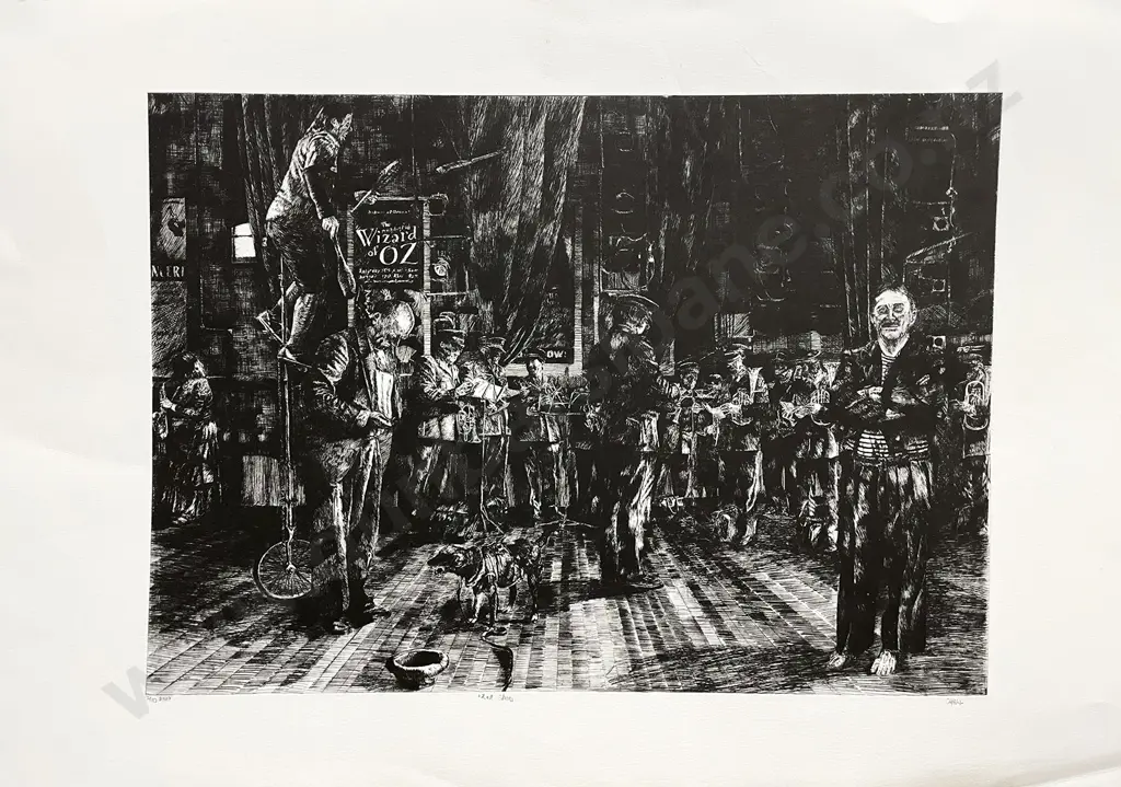 Graham Hall - Four Monochrome Limited Edition Prints Image 1++