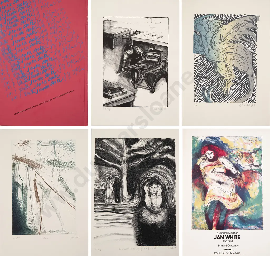 Jennie Cooke / Jill McIntosh & Jan White Ltd Ed Prints (4) Image 1++