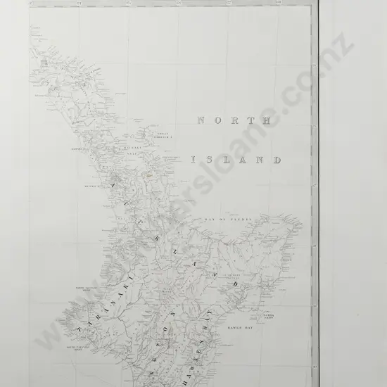 Drawbridge John (Printer) Map of the Colony of New Zealand (3 Sheets)