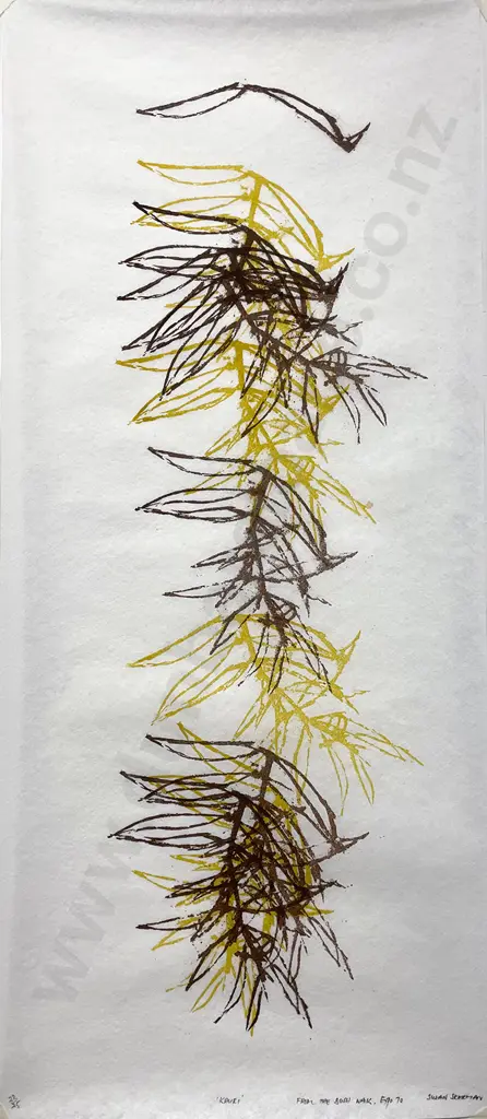 Sue Skerman - Kauri From the Bush Walk Expo '70 Image 1++