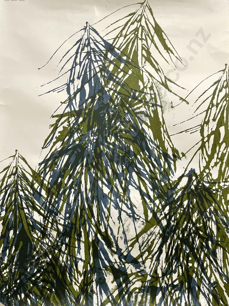 Sue Skerman - Lancewoods From the Bush Walk Expo '70 Image 1++