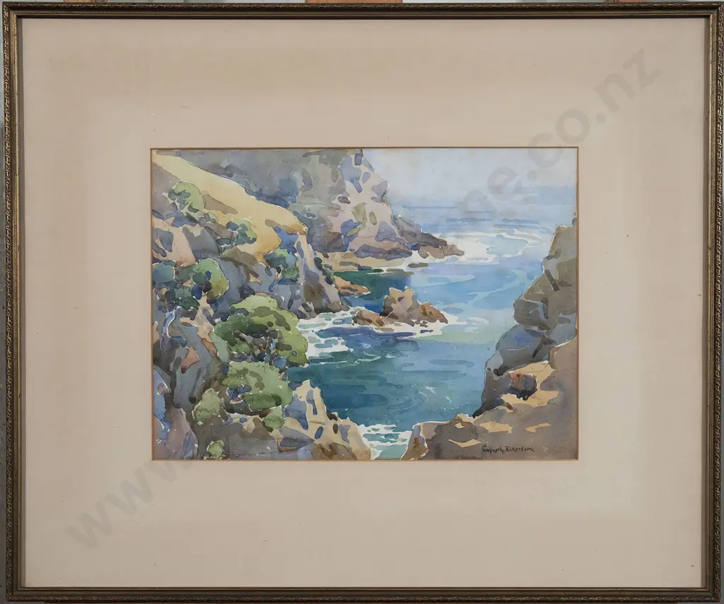 Gwyneth Richardson - A Cove near Jane Grey's Camp Image 1++