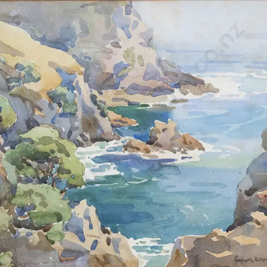 Gwyneth Richardson - A Cove near Jane Grey's Camp
