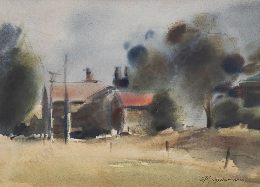 David K Taylor (Australian) - Little River Siding Image 1++