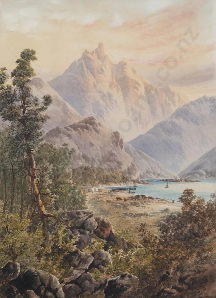 Tom Peerless - Extensive South Island Lake & Mountains Image 1++