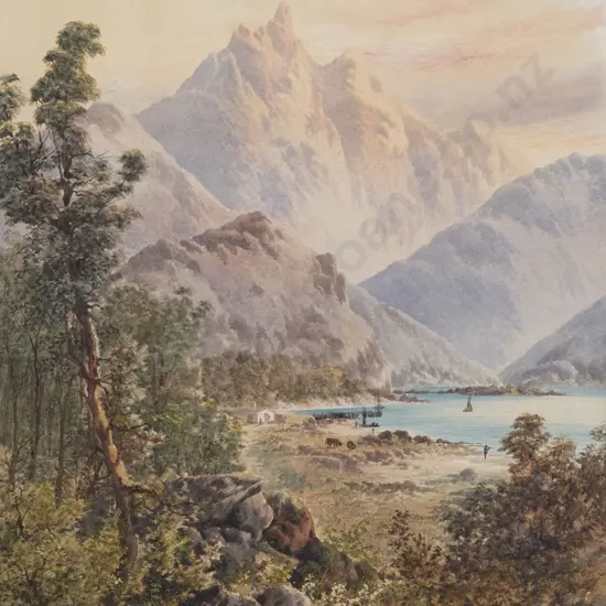 Tom Peerless - Extensive South Island Lake & Mountains