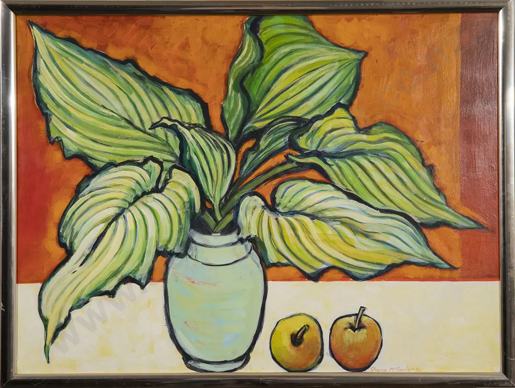 Shona McFarlane - Leaves in a Vase Image 1++