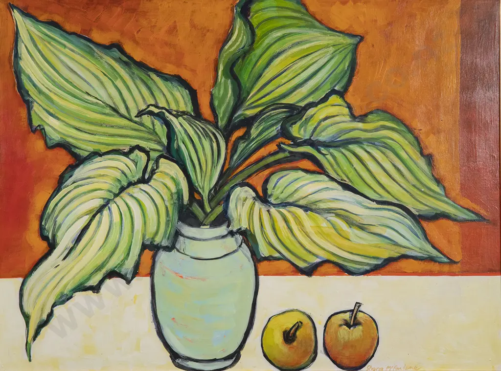 Shona McFarlane - Leaves in a Vase Image 1++