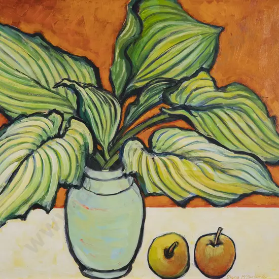 Shona McFarlane - Leaves in a Vase