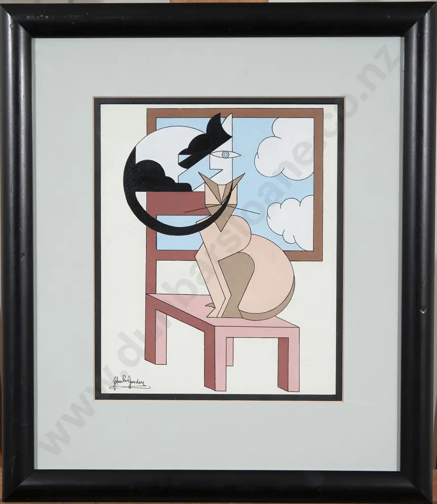 John R. Goodey - Cat Duet One Image 1++