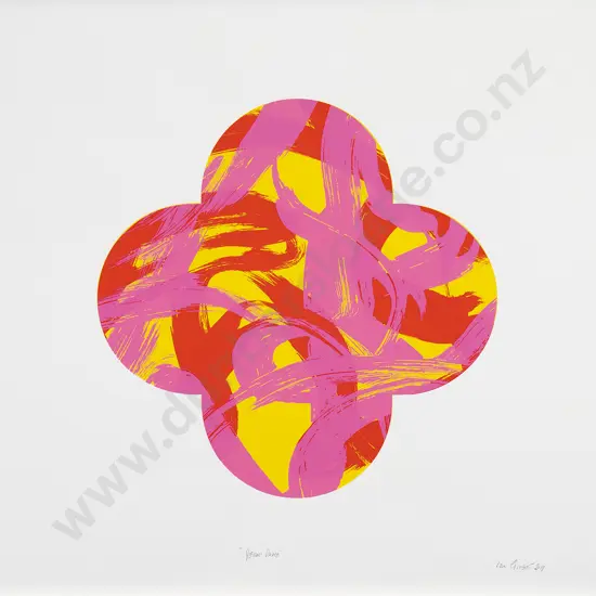 Max Gimblett - Yellow Dance