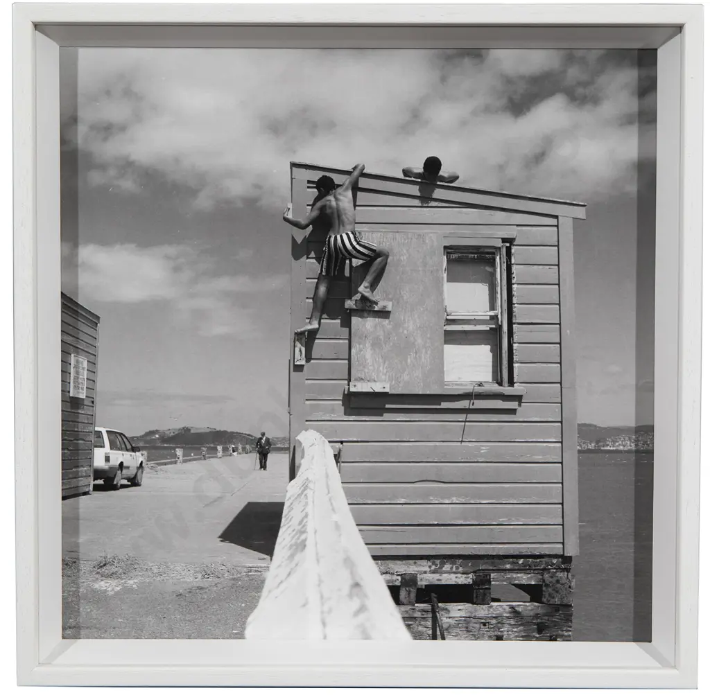 Ans Westra (b 1936) - Petone Wharf Image 1++