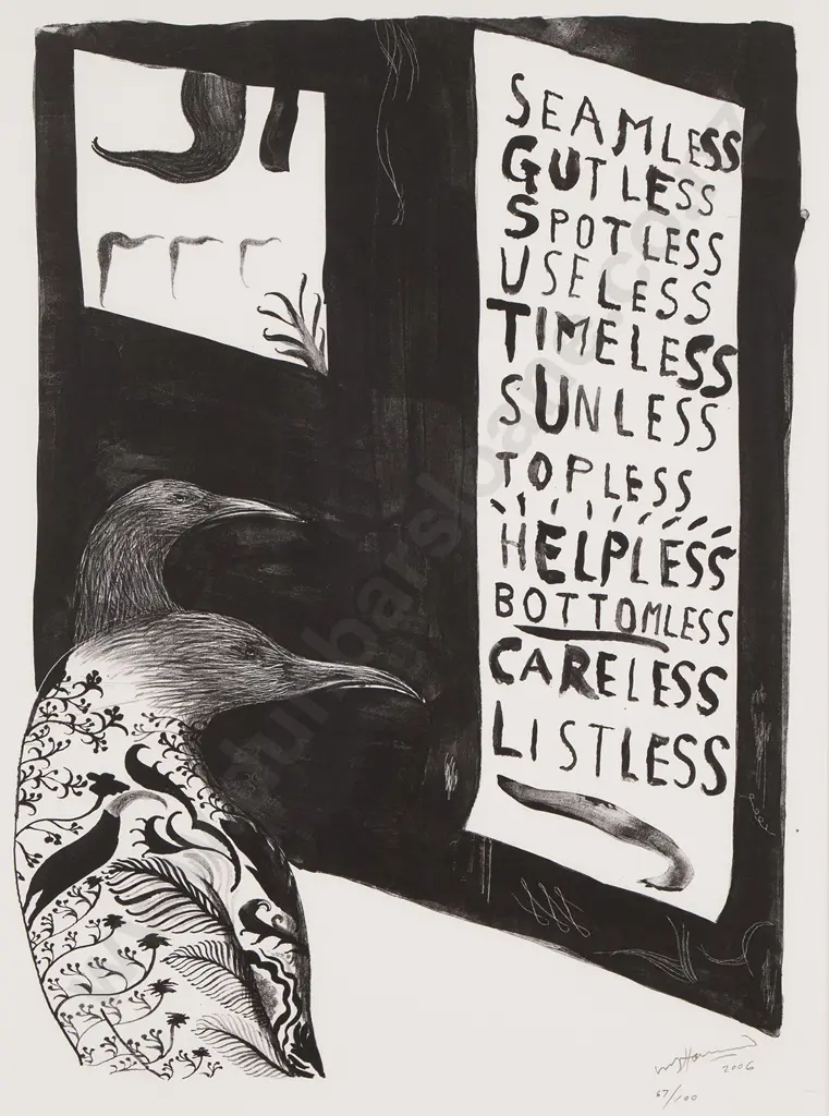 Bill Hammond (1947-2021) - untitled Image 1++