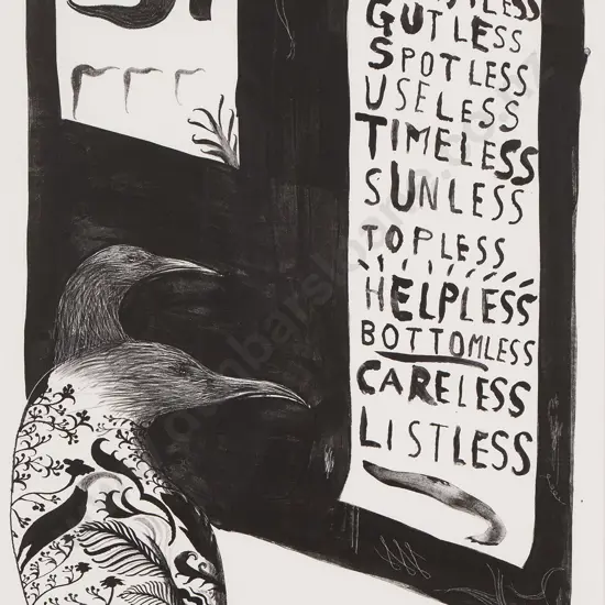 Bill Hammond (1947-2021) - untitled