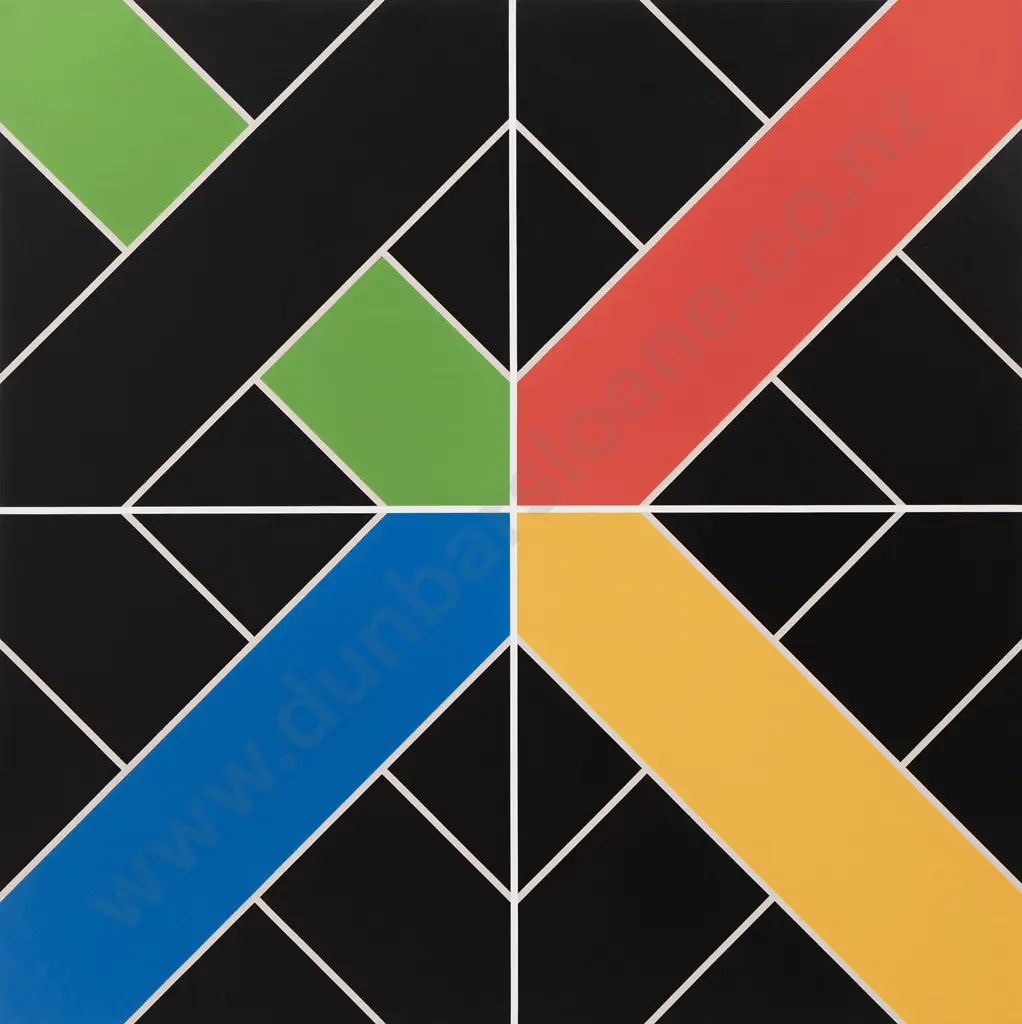Ian Scott (1945-2013) - Small Lattice No. 357 Image 1++