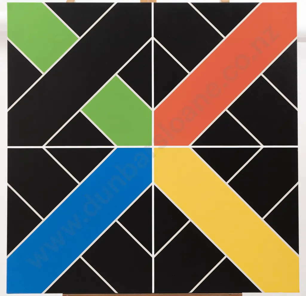 Ian Scott (1945-2013) - Small Lattice No. 357 Image 1++